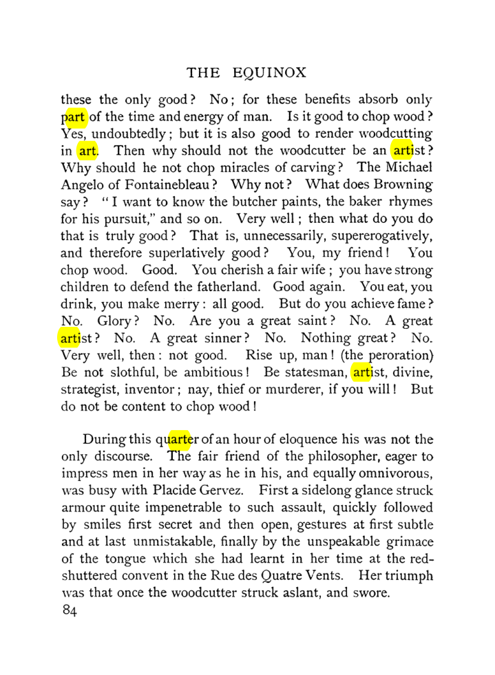 Original scan of The Equinox (Volume I, Number VII), PDF page 126