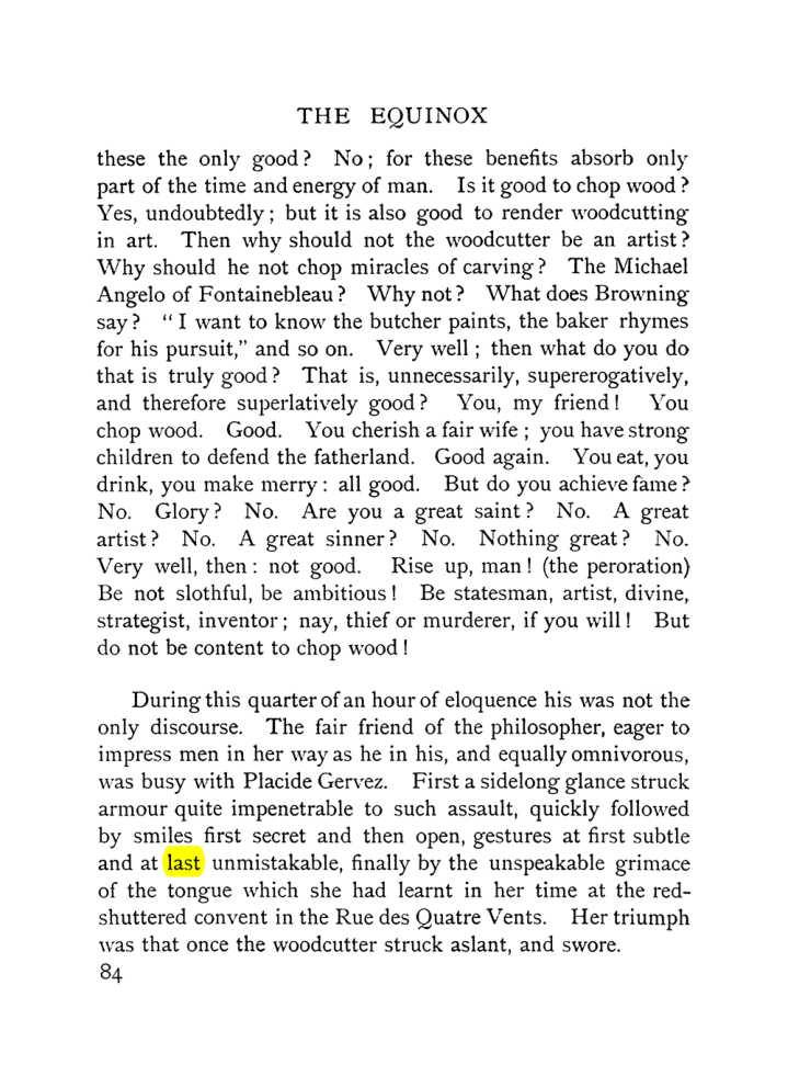 Original scan of The Equinox (Volume I, Number VII), PDF page 126