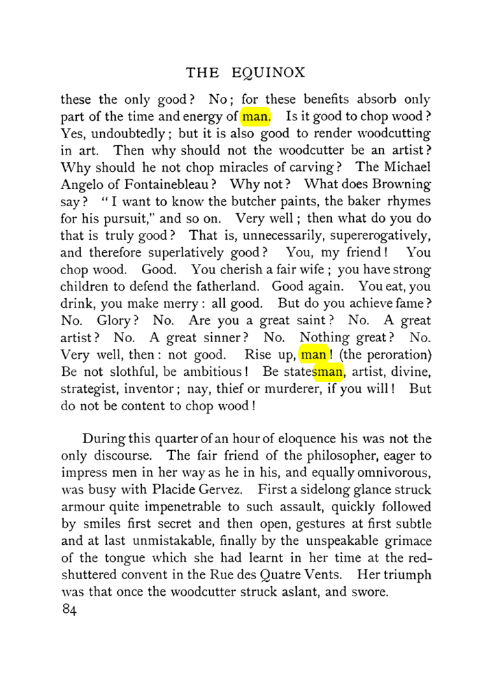 Original scan of The Equinox (Volume I, Number VII), PDF page 126