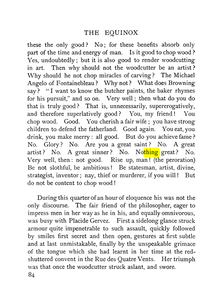 Original scan of The Equinox (Volume I, Number VII), PDF page 126