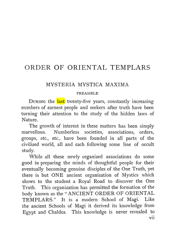 Original scan of The Equinox (Volume I, Number VII), PDF page 13