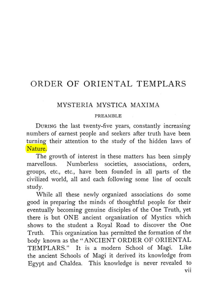 Original scan of The Equinox (Volume I, Number VII), PDF page 13