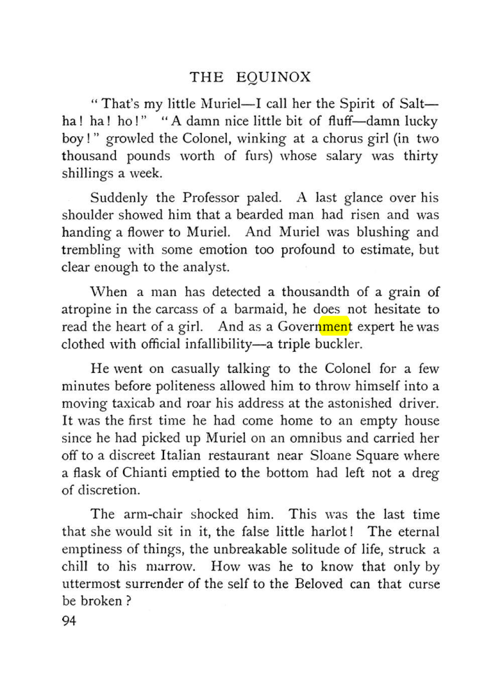 Original scan of The Equinox (Volume I, Number VII), PDF page 136
