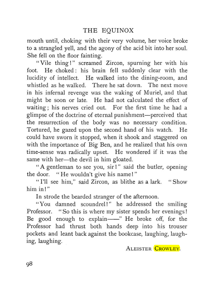 Original scan of The Equinox (Volume I, Number VII), PDF page 140