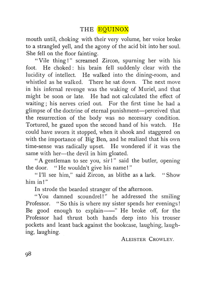 Original scan of The Equinox (Volume I, Number VII), PDF page 140