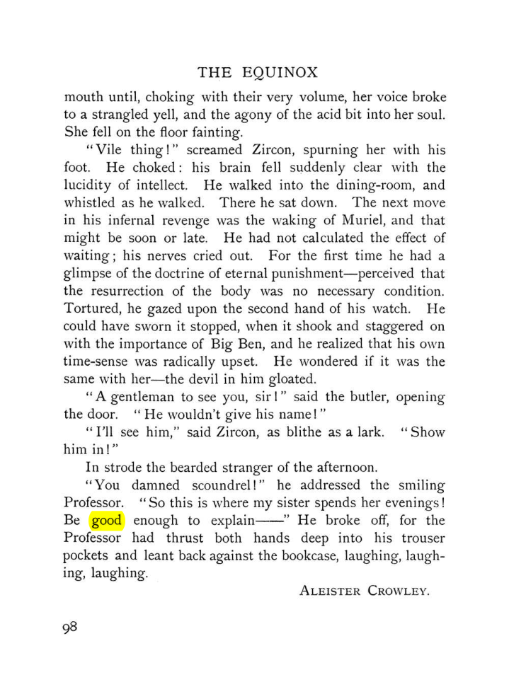 Original scan of The Equinox (Volume I, Number VII), PDF page 140