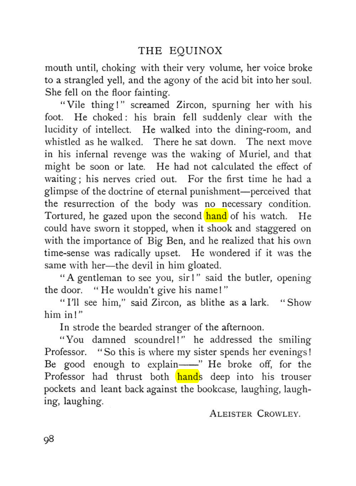 Original scan of The Equinox (Volume I, Number VII), PDF page 140