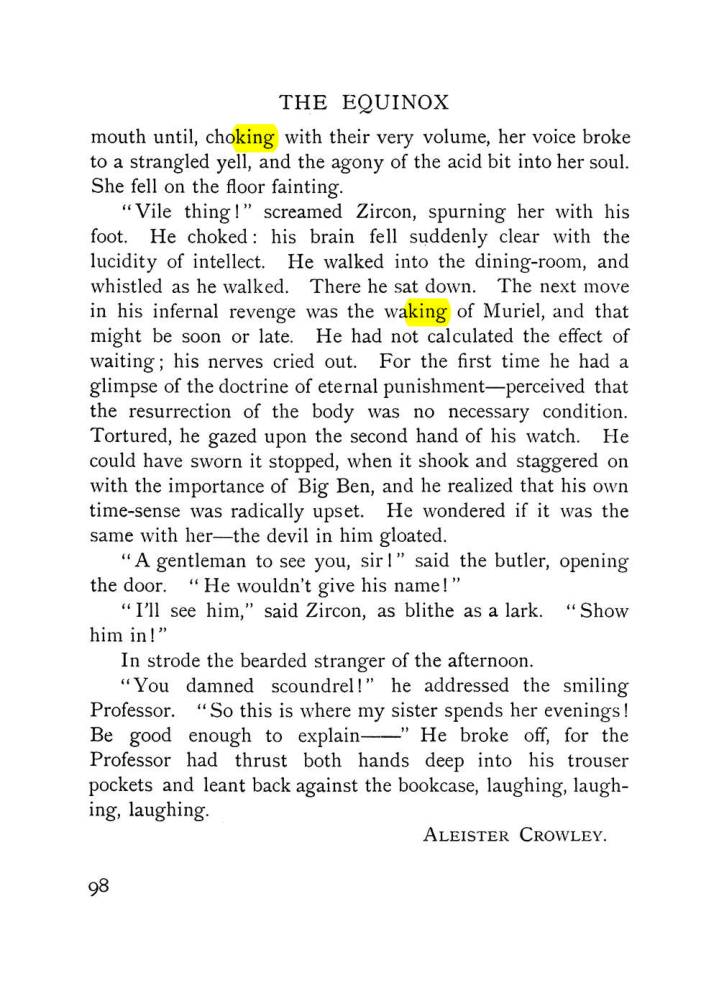 Original scan of The Equinox (Volume I, Number VII), PDF page 140
