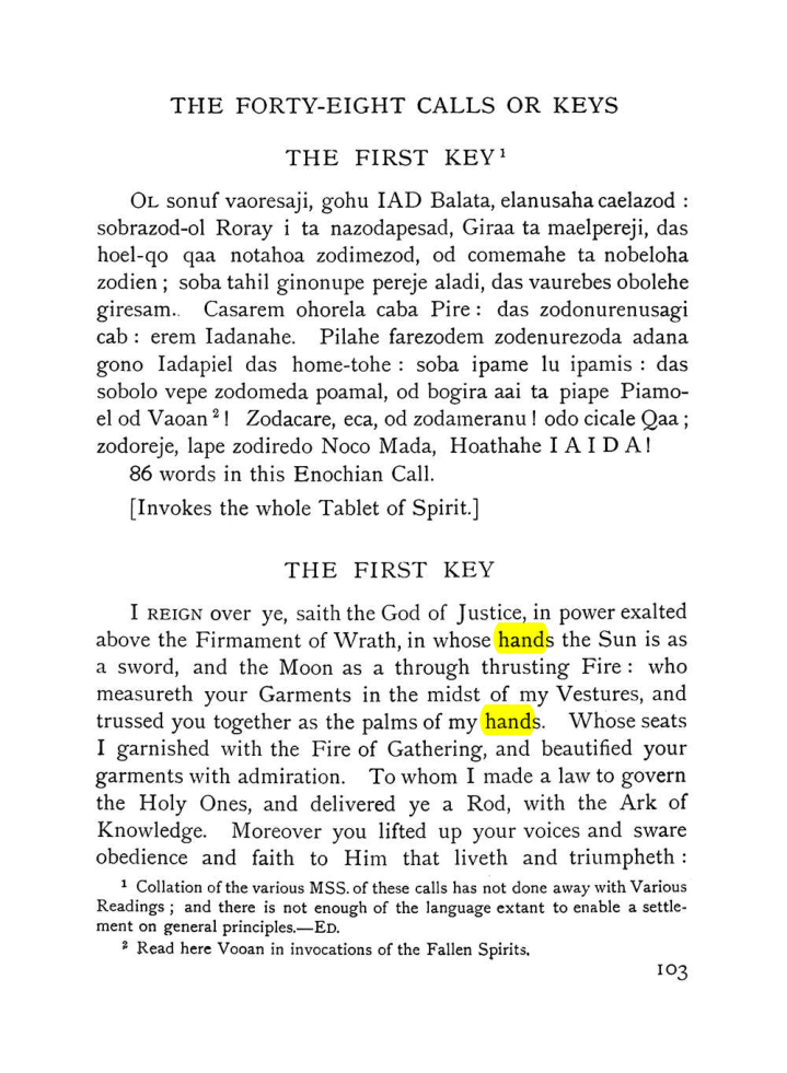 Original scan of The Equinox (Volume I, Number VII), PDF page 145