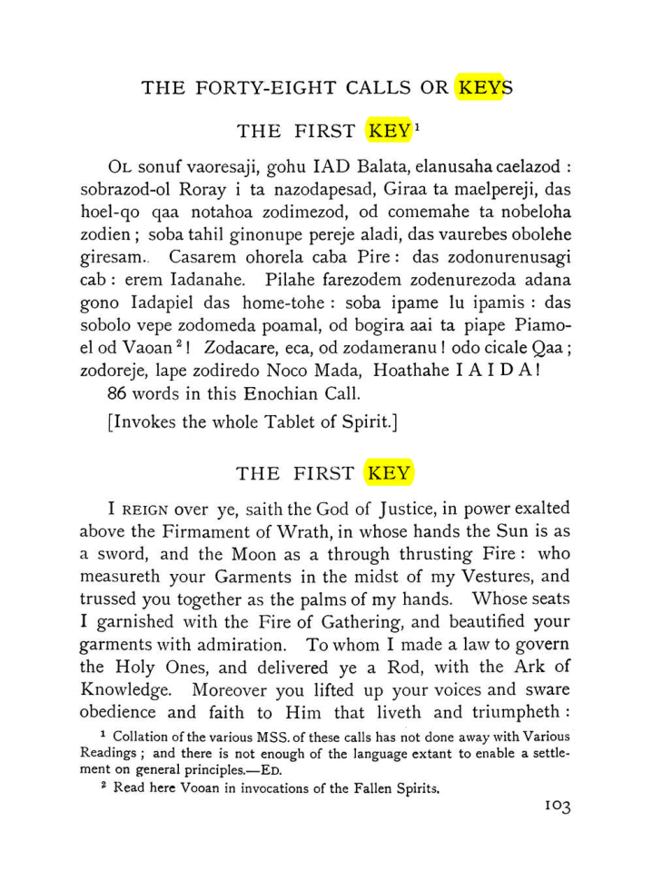 Original scan of The Equinox (Volume I, Number VII), PDF page 145