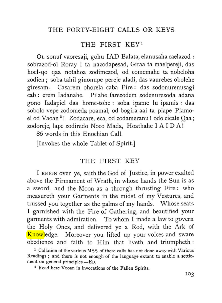 Original scan of The Equinox (Volume I, Number VII), PDF page 145