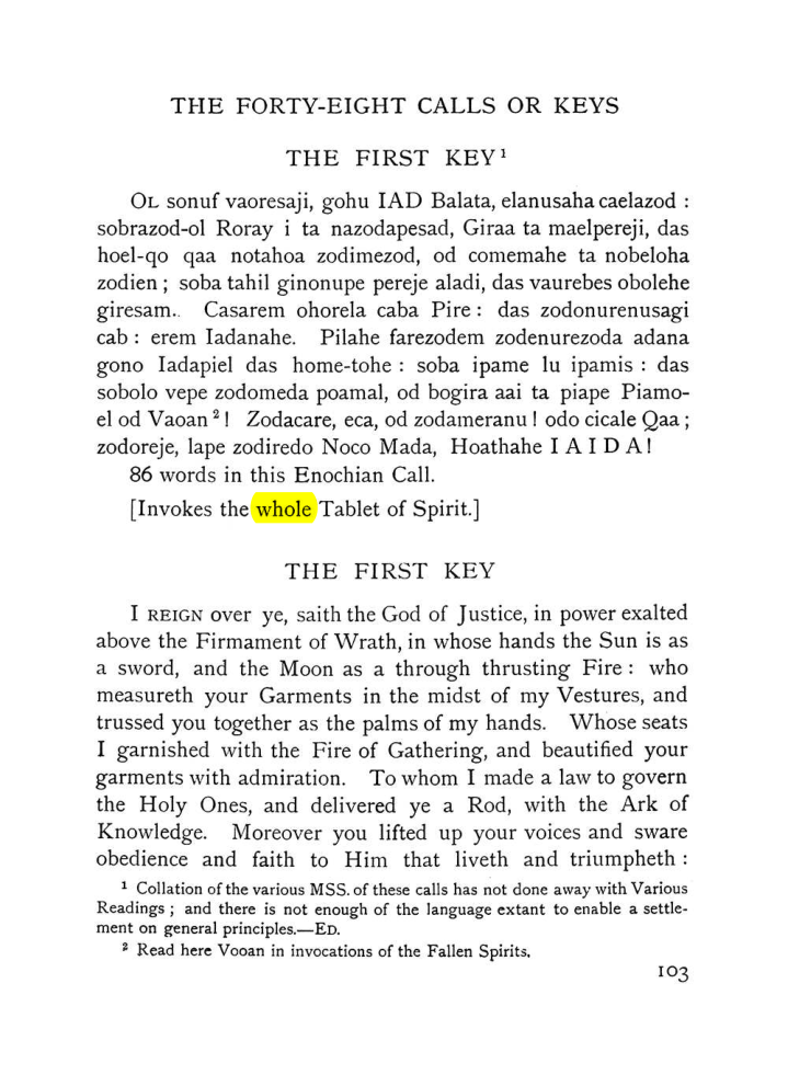 Original scan of The Equinox (Volume I, Number VII), PDF page 145