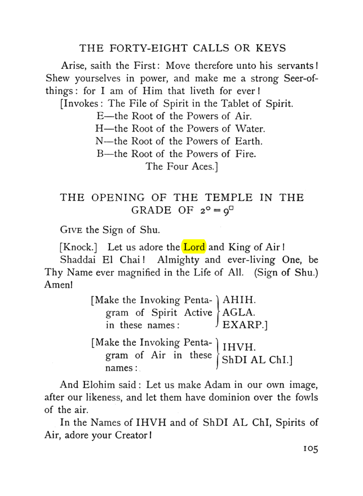 Original scan of The Equinox (Volume I, Number VII), PDF page 147