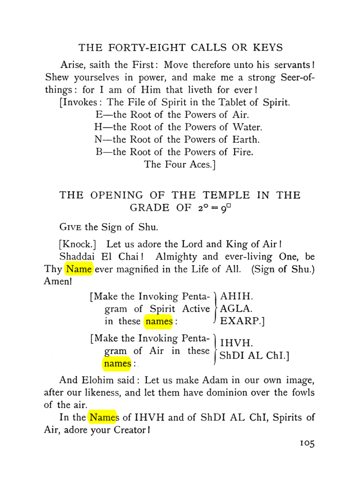 Original scan of The Equinox (Volume I, Number VII), PDF page 147
