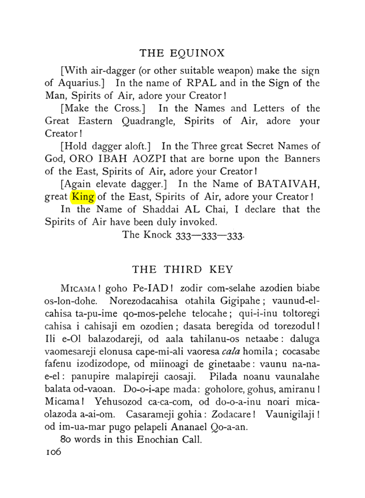 Original scan of The Equinox (Volume I, Number VII), PDF page 148