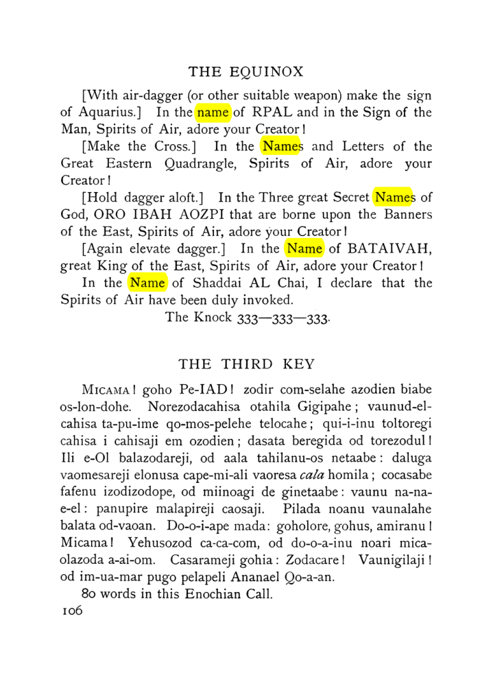Original scan of The Equinox (Volume I, Number VII), PDF page 148