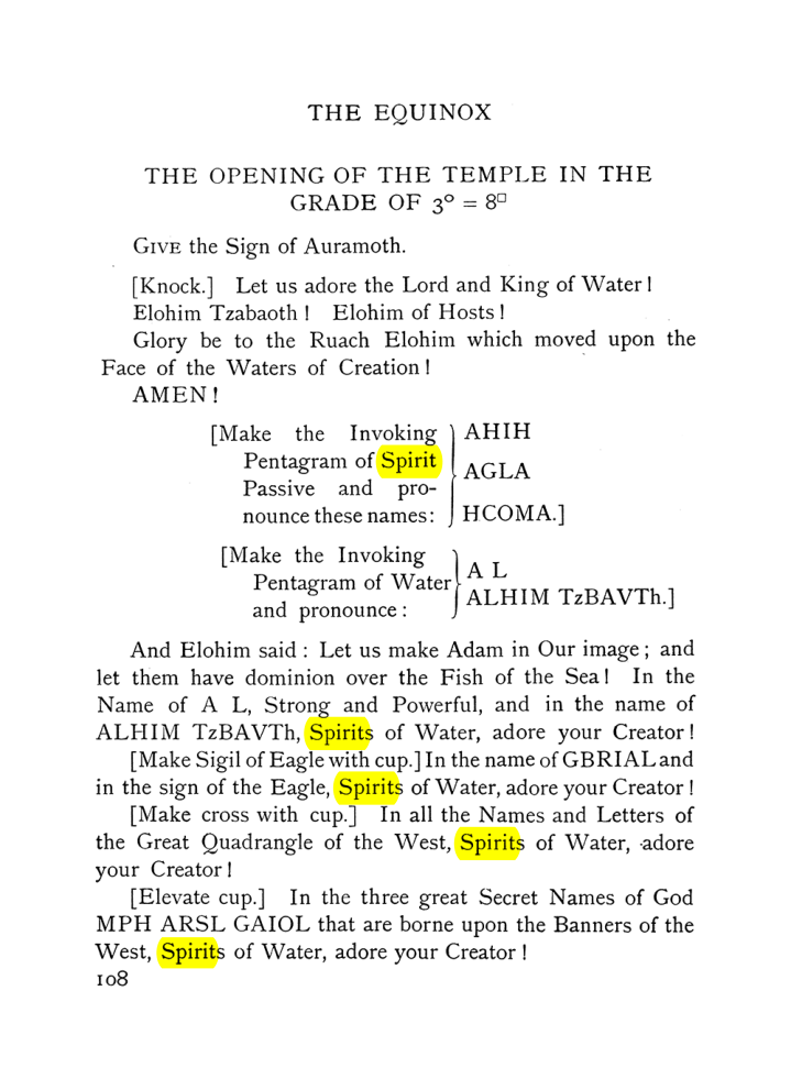 Original scan of The Equinox (Volume I, Number VII), PDF page 150