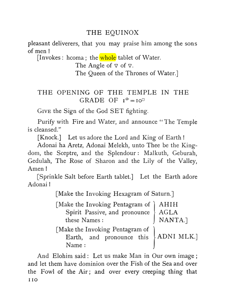 Original scan of The Equinox (Volume I, Number VII), PDF page 152