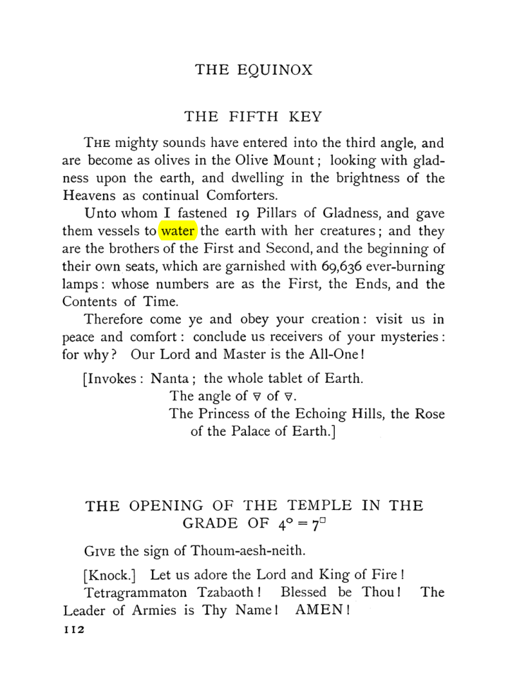 Original scan of The Equinox (Volume I, Number VII), PDF page 154