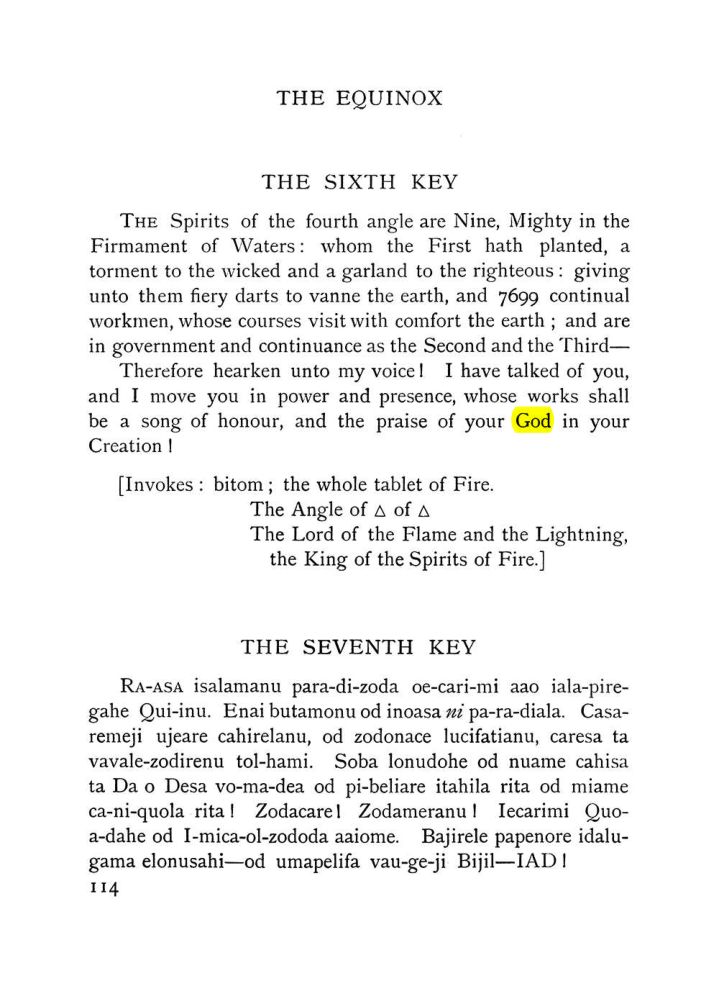 Original scan of The Equinox (Volume I, Number VII), PDF page 156