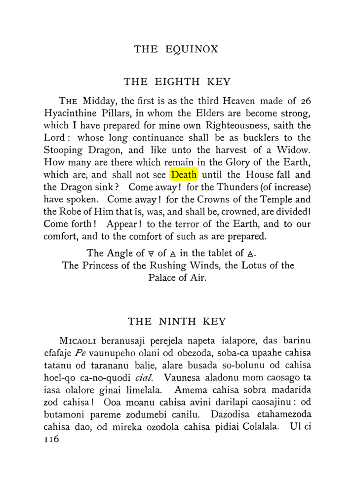Original scan of The Equinox (Volume I, Number VII), PDF page 158