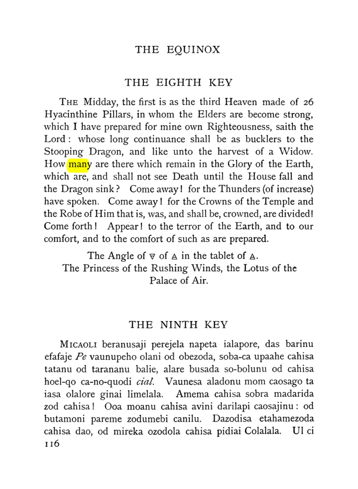 Original scan of The Equinox (Volume I, Number VII), PDF page 158