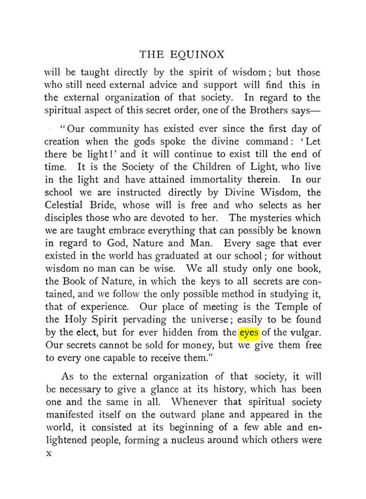 Original scan of The Equinox (Volume I, Number VII), PDF page 16