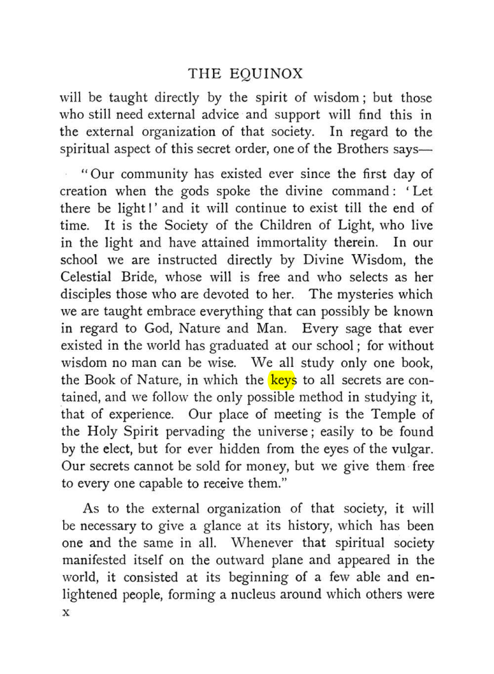 Original scan of The Equinox (Volume I, Number VII), PDF page 16