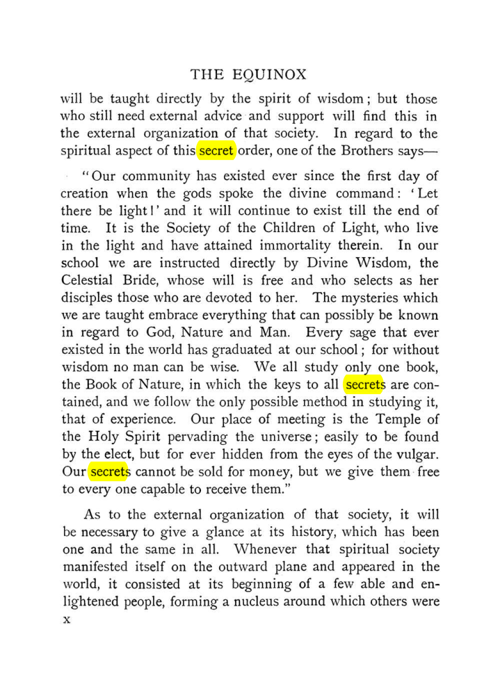 Original scan of The Equinox (Volume I, Number VII), PDF page 16