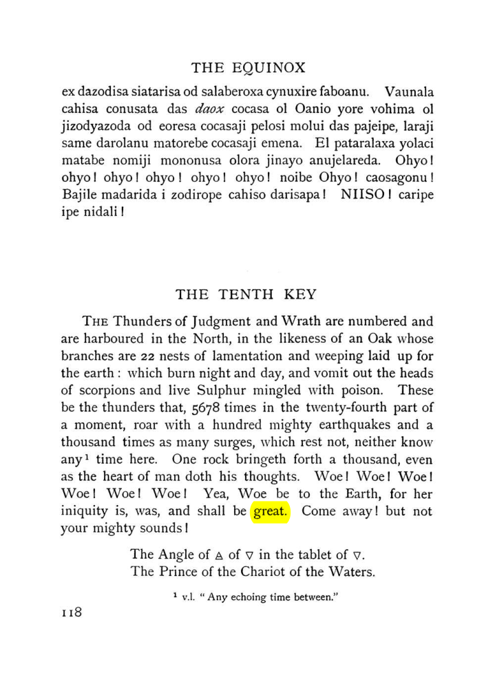 Original scan of The Equinox (Volume I, Number VII), PDF page 160