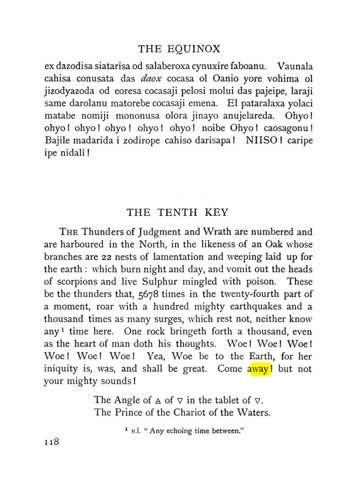 Original scan of The Equinox (Volume I, Number VII), PDF page 160