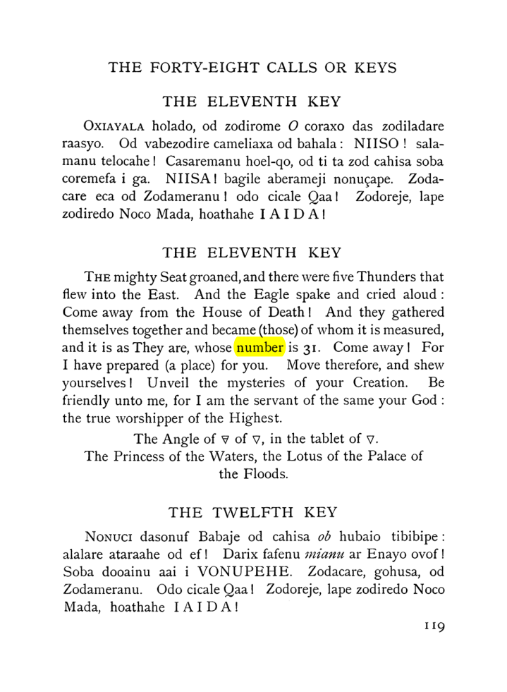 Original scan of The Equinox (Volume I, Number VII), PDF page 161