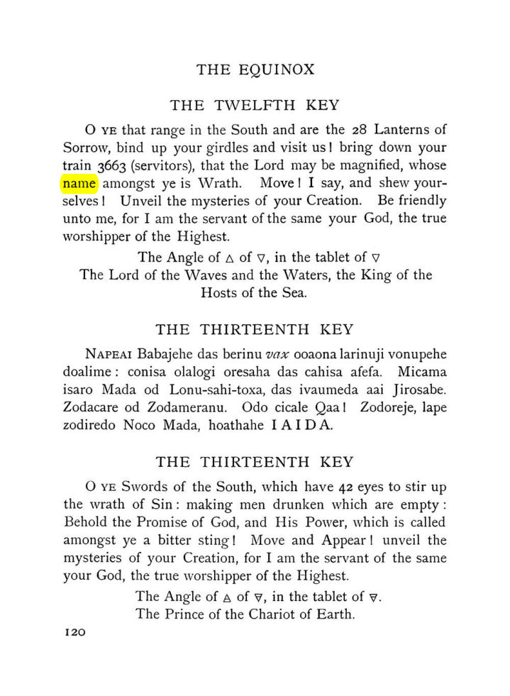 Original scan of The Equinox (Volume I, Number VII), PDF page 162
