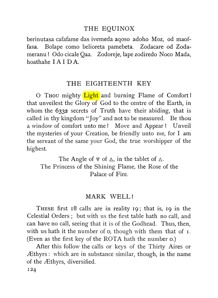 Original scan of The Equinox (Volume I, Number VII), PDF page 166