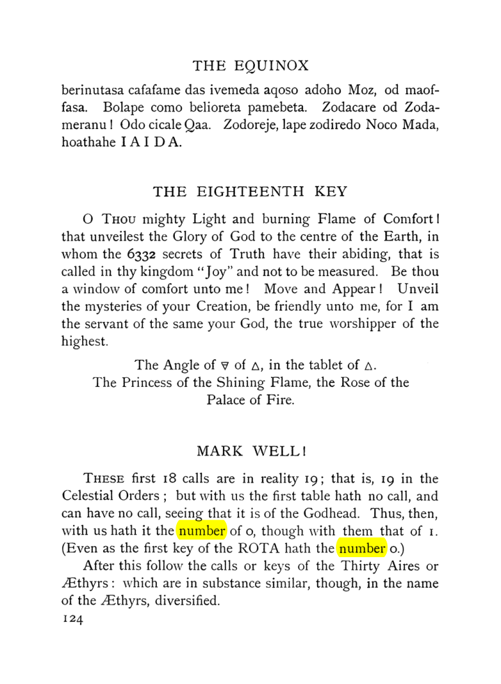 Original scan of The Equinox (Volume I, Number VII), PDF page 166