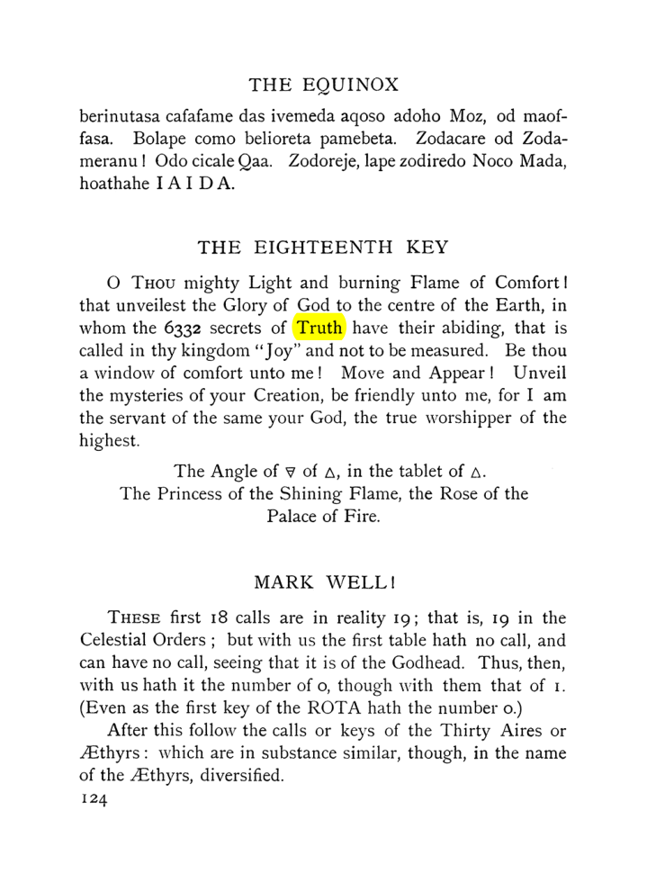 Original scan of The Equinox (Volume I, Number VII), PDF page 166