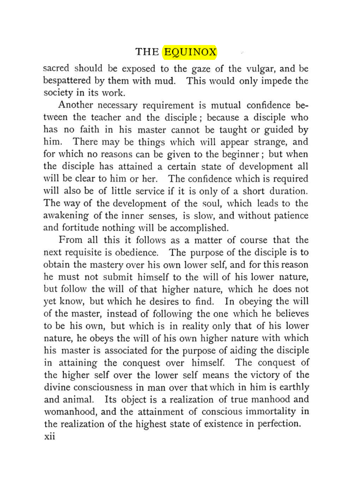 Original scan of The Equinox (Volume I, Number VII), PDF page 18