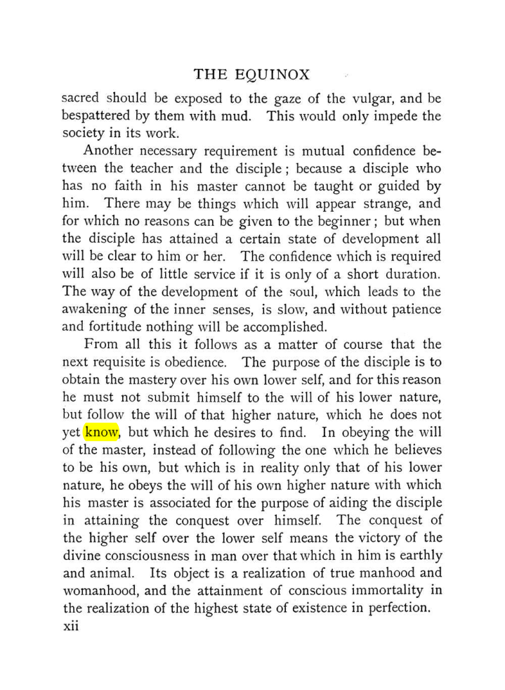 Original scan of The Equinox (Volume I, Number VII), PDF page 18