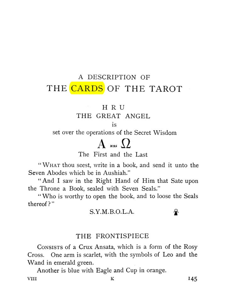 Original scan of The Equinox (Volume I, Number VII), PDF page 187