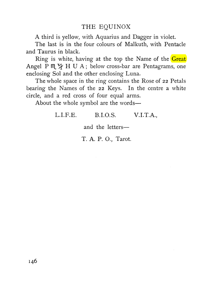 Original scan of The Equinox (Volume I, Number VII), PDF page 188