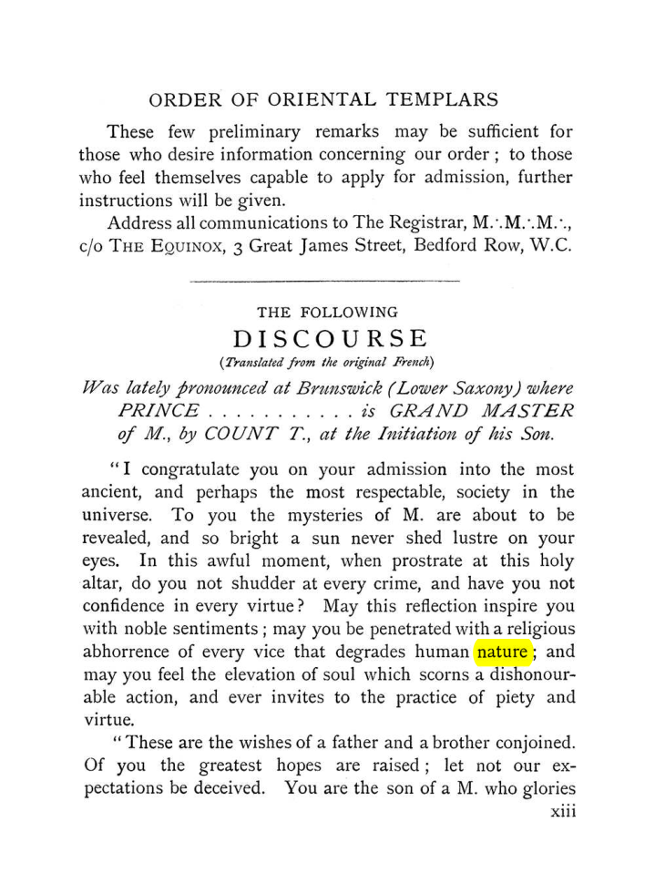 Original scan of The Equinox (Volume I, Number VII), PDF page 19