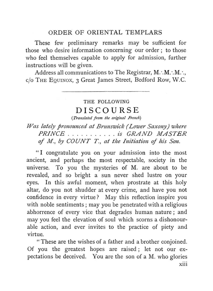 Original scan of The Equinox (Volume I, Number VII), PDF page 19