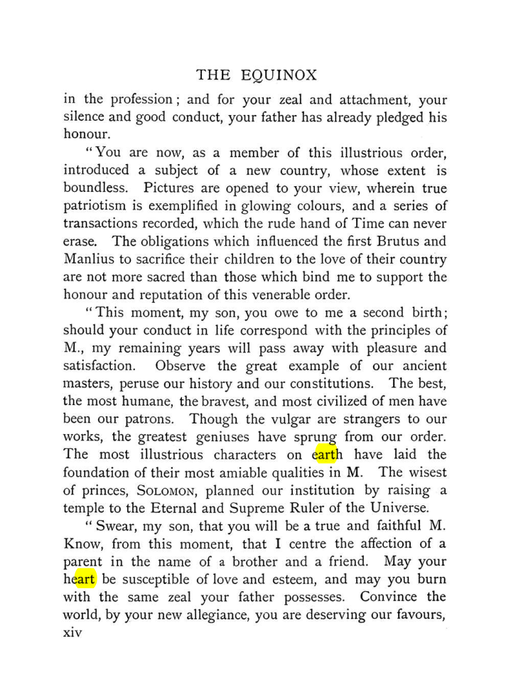 Original scan of The Equinox (Volume I, Number VII), PDF page 20