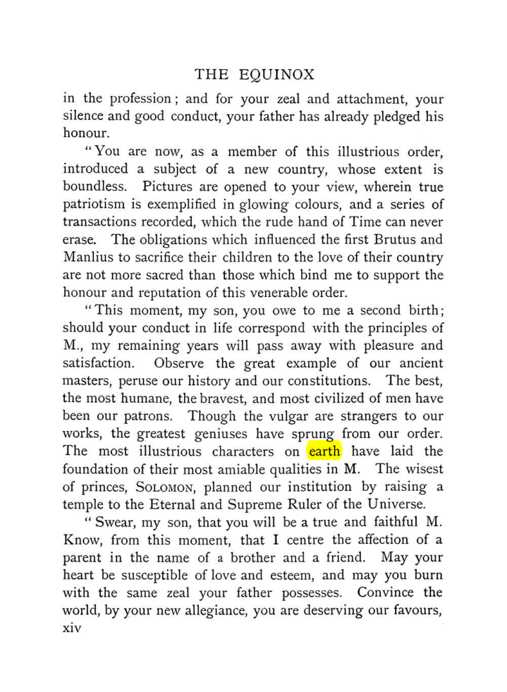 Original scan of The Equinox (Volume I, Number VII), PDF page 20