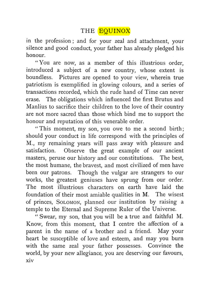Original scan of The Equinox (Volume I, Number VII), PDF page 20
