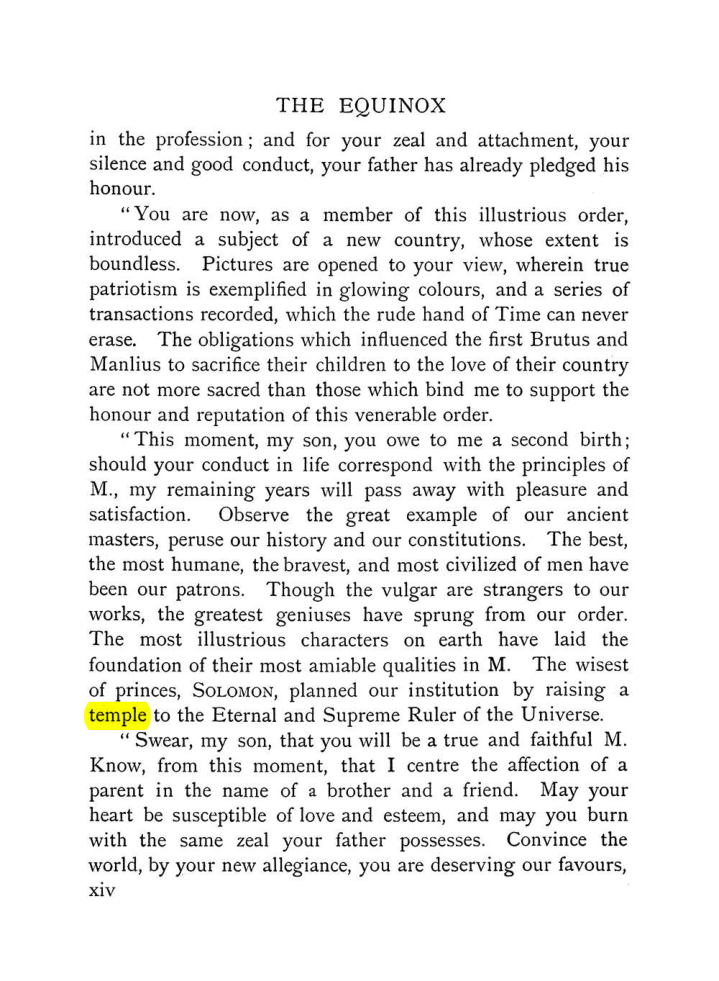 Original scan of The Equinox (Volume I, Number VII), PDF page 20