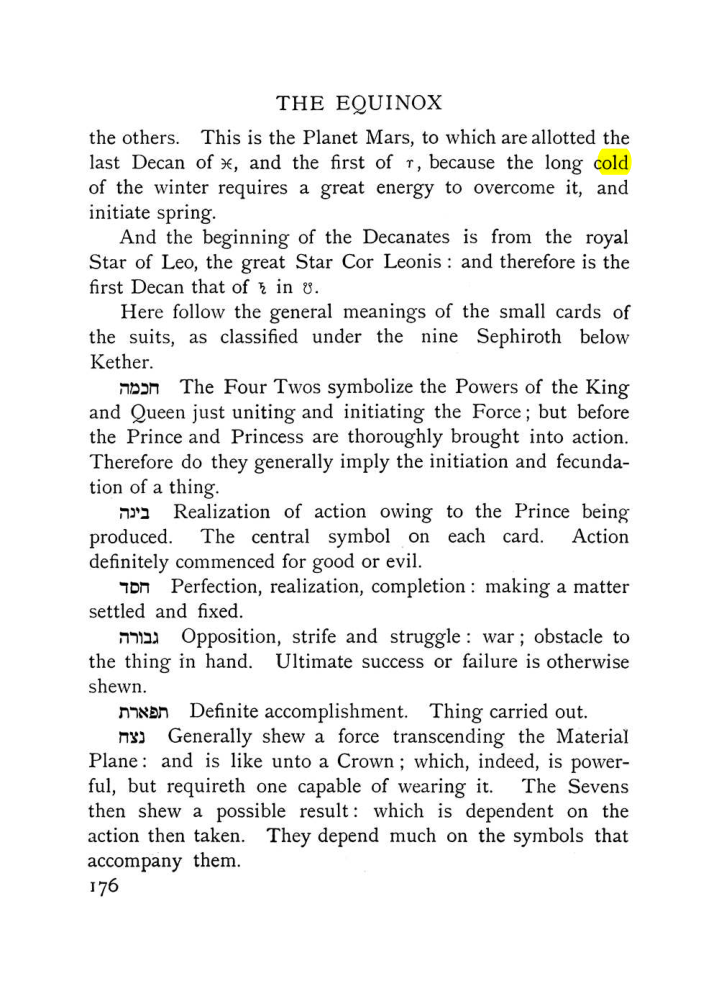 Original scan of The Equinox (Volume I, Number VII), PDF page 218