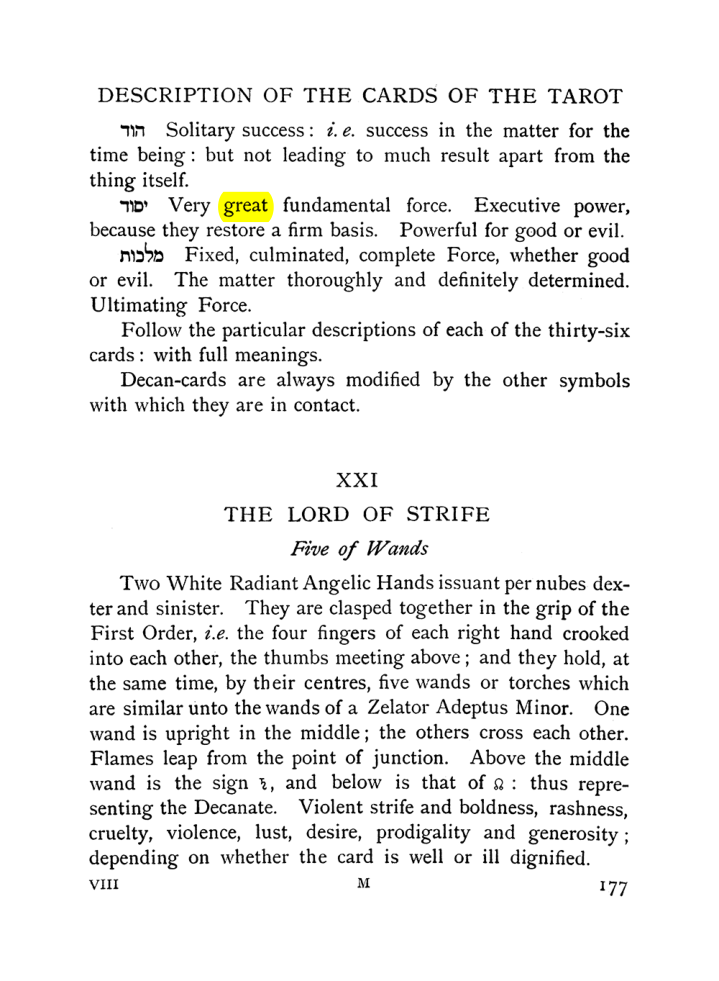 Original scan of The Equinox (Volume I, Number VII), PDF page 219