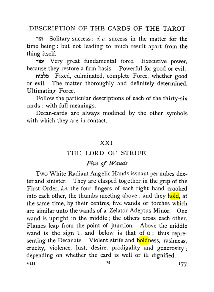 Original scan of The Equinox (Volume I, Number VII), PDF page 219