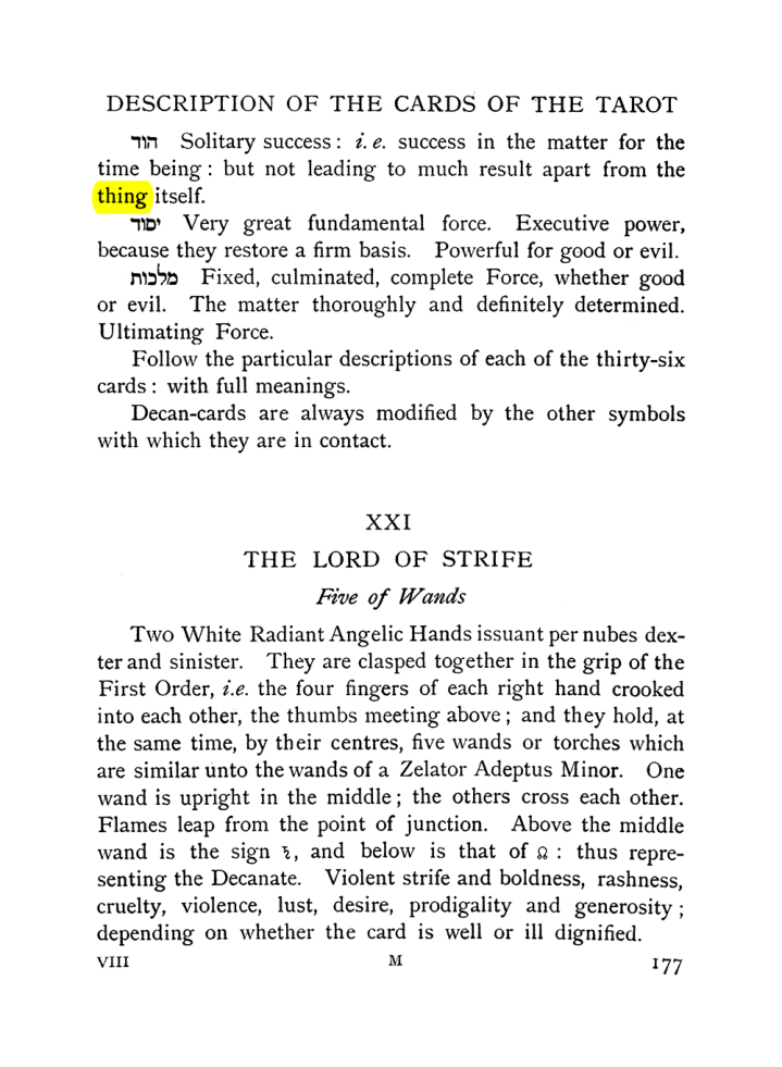 Original scan of The Equinox (Volume I, Number VII), PDF page 219